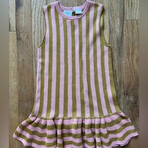 Beautiful Zara Striped Knit Dress 3-4